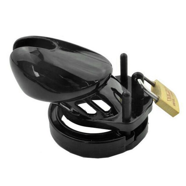 Zerosky Chastity Device Cage With Brass Lock